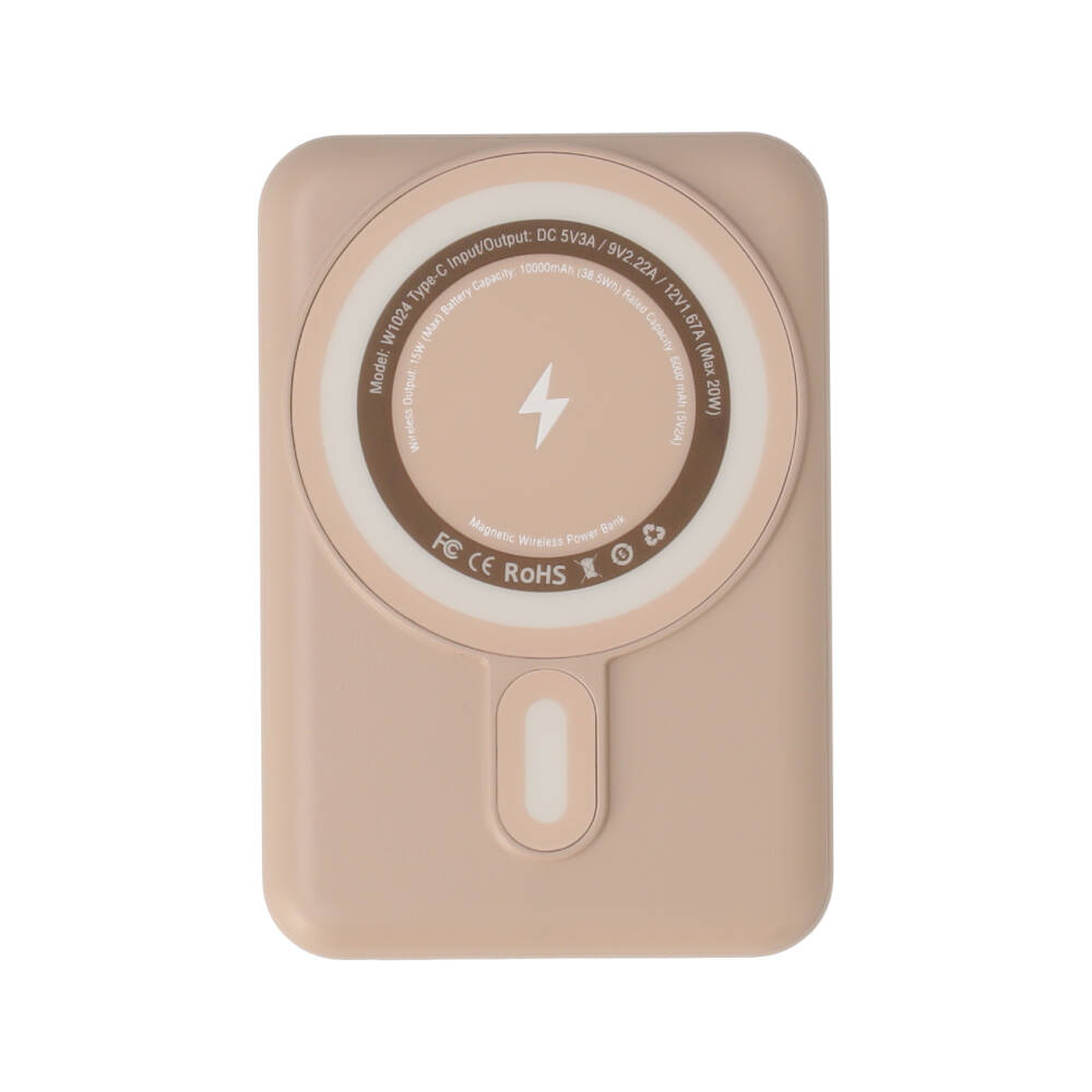BLUE BOX MiniMag 10,000 mAh Magnetic BB-PB10Mag Titanium Gold