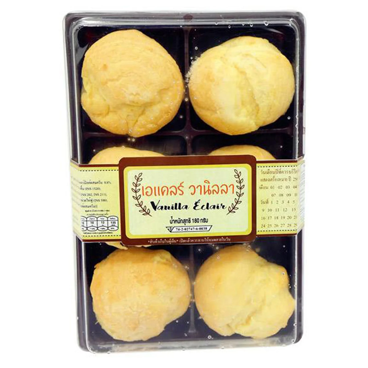 เอแคลร์ วนิลลา 180 ก.