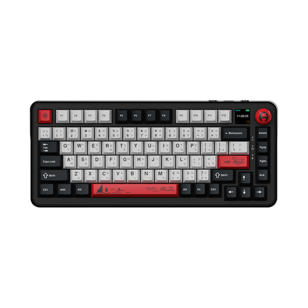 AJAZZ Gaming AK820MaxPlus Gasket Tri-Mod RGB Avo Switch Hardie