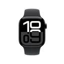 Thumbnail 2 of Apple Watch Series 10 GPS Aluminium สาย Sport Band Jet Black สาย M/L 46mm