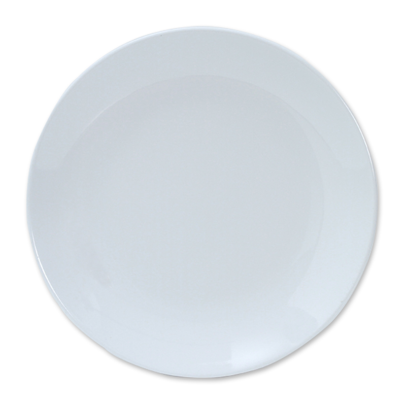 ARO Melamine Round Plate 9" White