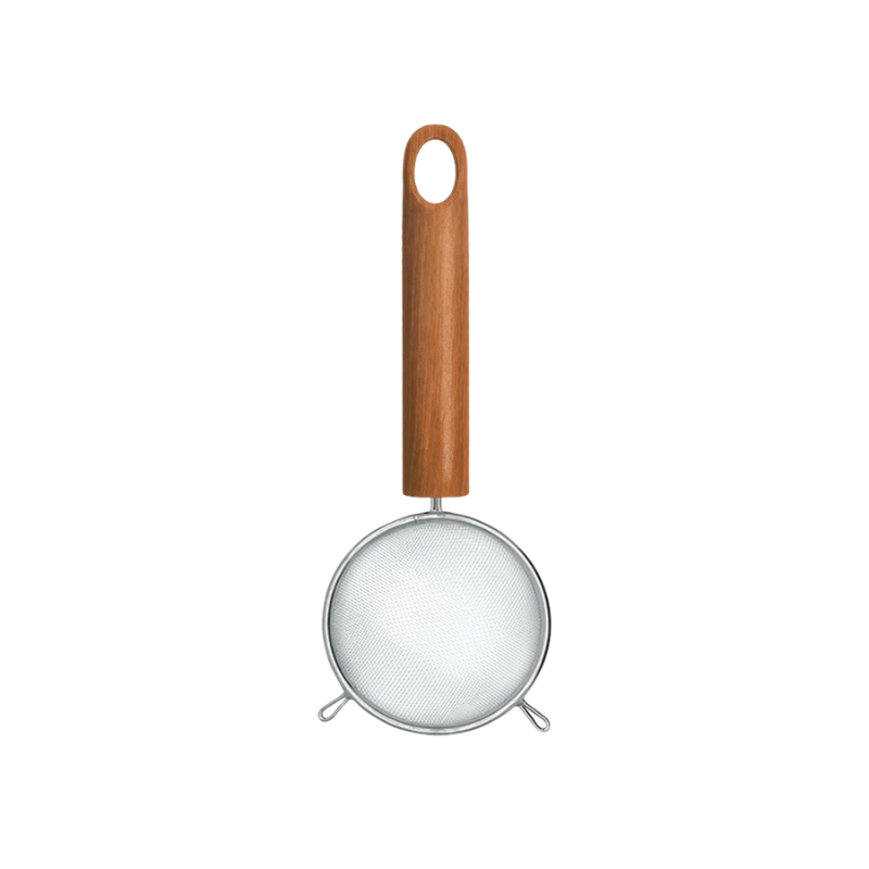 กระชอน ขนาด 12 ซม. ด้ามจับลายไม้ FACKELMANN Strainer 12 cm with Wood-Pattern Handle 6944804559293