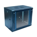 Thumbnail 1 of Wall Rack 6U (40 cm.) LINK (CW1-60406G) Glass 'Black' - A0080038 - A0080038