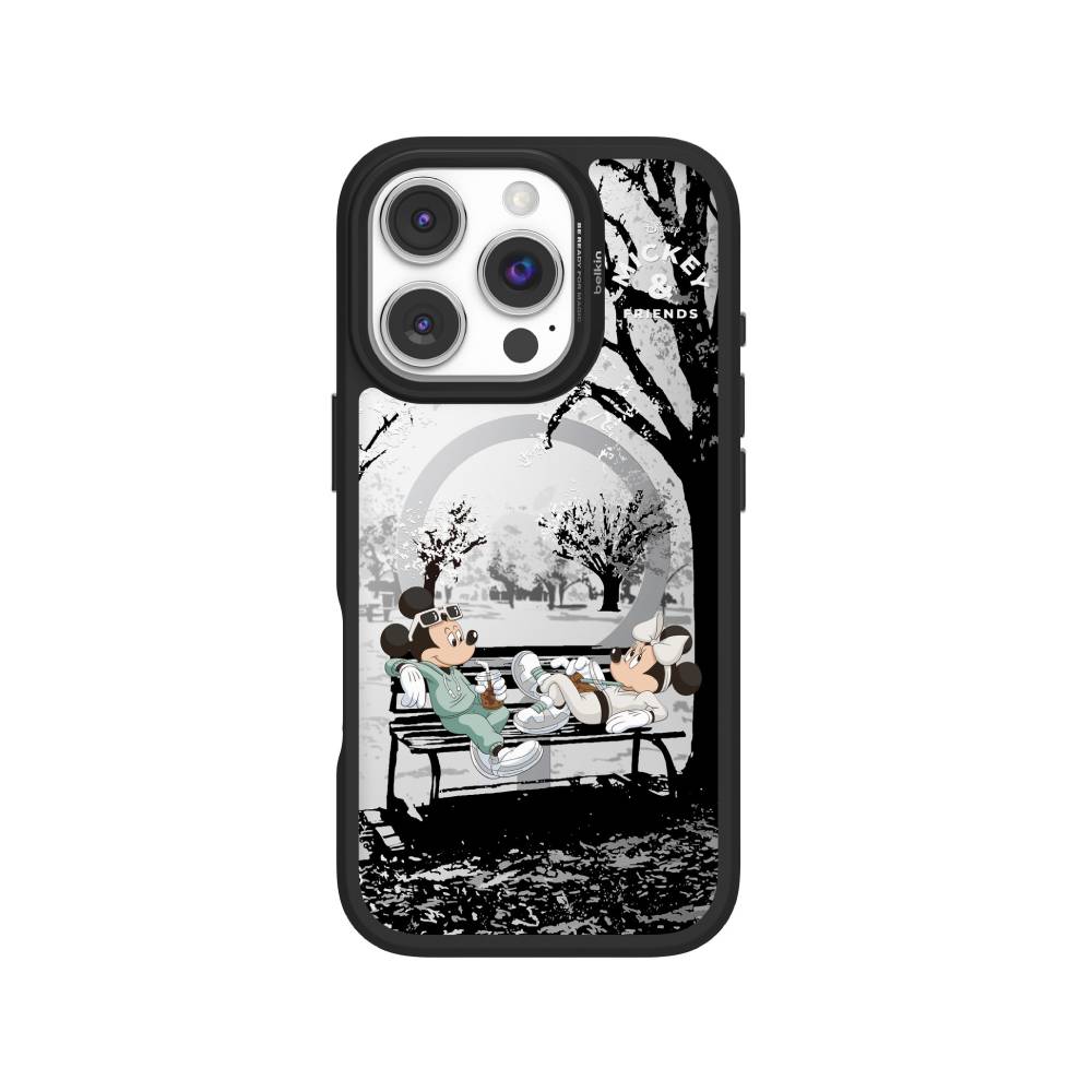 Belkin iPhone 16 Pro Max Magnetic Mickey & Minnie - Black