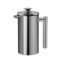 Thumbnail 1 of เหยือก กาชงกาแฟ ที่ชงกาแฟสแตนเลสผนัง 2 ชั้น Cylinder ขนาด 3 ถ้วย -สแตนเลส