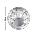 Thumbnail 3 of Empress World ถาดหลุมสแตนเลสกลม 6 ช่อง ขนาด 32 ซม. x 12