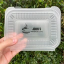 Thumbnail 3 of Matapat กล่องใส่อาหาร สีใส 1ช่อง/2ช่อง (1 ช่อง) 500มล. กล่องพลาสติก กล่องฝาล็อค ปิดล็อคเองได้โดยไม่ต้องใช้แม็ค (25ใบ)