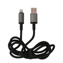 Thumbnail 4 of TECHPRO USB-A to Lightning Cable 2.4A Fast Charge 1M. Titanlink Black (TP-C07)