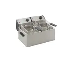 Thumbnail 1 of เตาทอดแบบตั้งโต๊ะ 2ถังx5ลิตร ROL1-FD50D