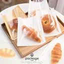 Thumbnail 1 of Package Cute Package Cute ถุงขนมปังหน้าใส ถุงใส่ขนม สีขาว เล็ก แพค20ใบ