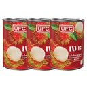 Thumbnail 1 of ยูเอฟซี เงาะในน้ำเชื่อม 565 ก. x 3