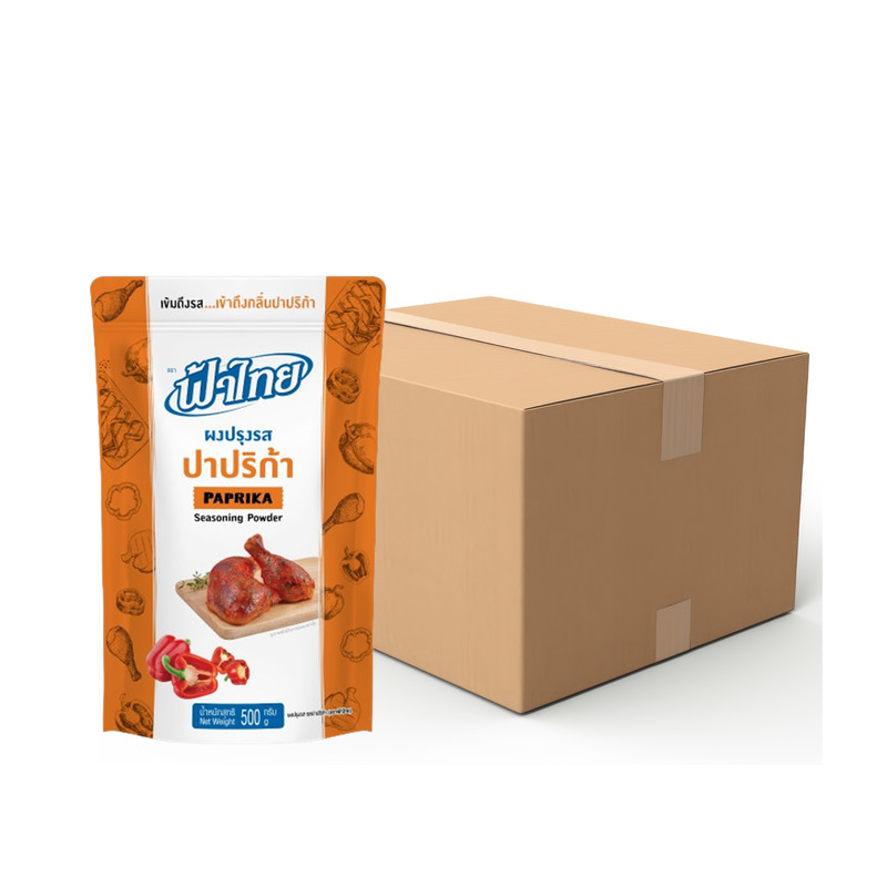 FATHAI Paprika Seasoning Powder 500 g x 12