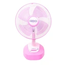Thumbnail 1 of จีอีโอ พัดลมตั้งโต๊ะ 16 นิ้ว รุ่น T-163 สีชมพู (แถมใบพัดสำรอง 1 ใบ)