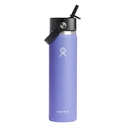 Thumbnail 1 of HYDRO FLASK Water Bottle Model WIDE MOUTH WITH FLEX STRAW CAP 24 oz Lupine