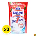 Thumbnail 2 of มาจิคลีน น้ำยาถูพื้น กลิ่นวานิลลา โรส ชนิดถุงเติม 750 มล. x 3