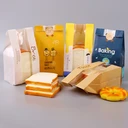 Thumbnail 1 of Matapat ซองใส่ขนมปัง (16x30CM.) ซองขนมมินิมอล ซองจัดเบรค ซองกระดาษใส่ขนมแบบพับ (25ใบ)