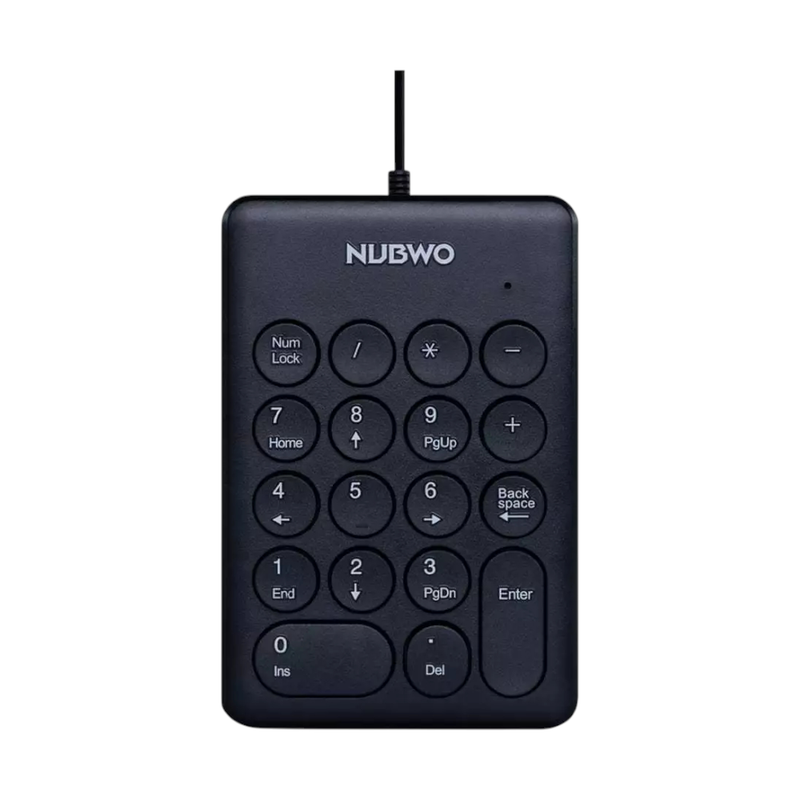 NUMERIC KEYBOARD (แป้นพิมพ์ตัวเลข) NUBWO NK47 (BLACK)