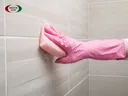 Thumbnail 3 of ซอฟท์ดราย ถุงมือยางสีชมพู ไซส์ L x 1 คู่