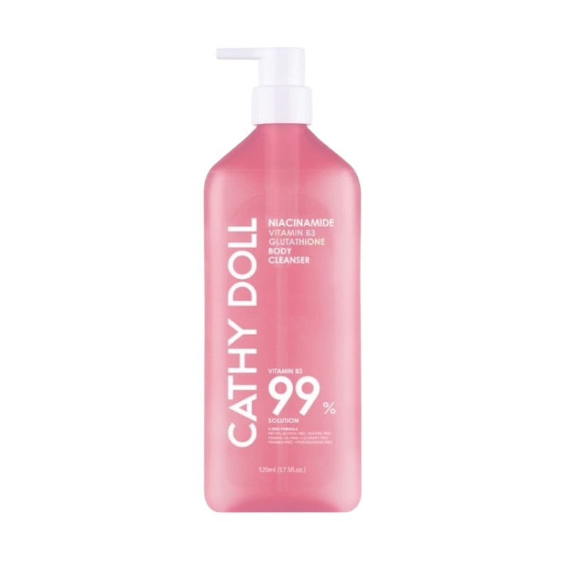 CATHY DOLL Niacinamide Vitamin B3 Glutathione Body Cleanser 520 ml