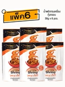 Thumbnail 1 of พรทิพย์ พรีเมี่ยม น้ำพริกทรงเครื่องกุ้งกรอบ(ซอง) 30 กรัม x 6