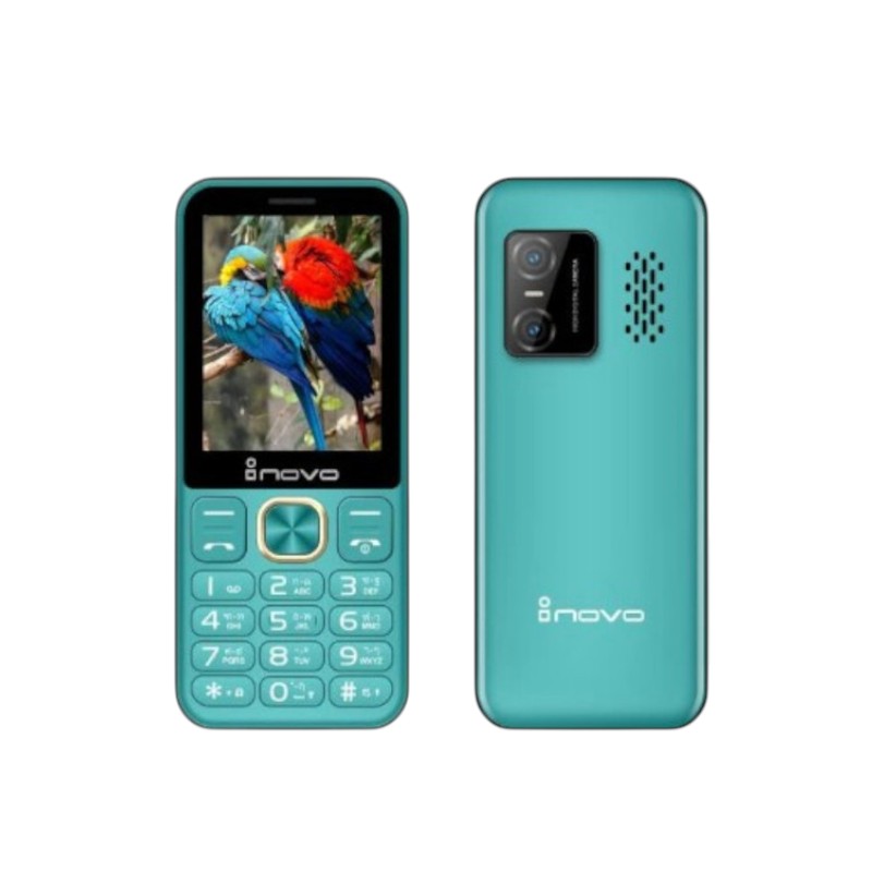 inovo โทรศัพท์ปุ่มกด 99 Cat ระบบ Dual SIM (2 ซิม) จอกว้าง 2.9 นิ้ว รองรับ 3G/4G พร้อมประกันศูนย์ 1 ปี Green