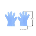Thumbnail 4 of Saniplus ถุงมือพลาสติกสีฟ้า เกรดสัมผัสอาหาร (LDPE Gloves) 500 ใบ/กล่อง แพ็ค 5 กล่อง