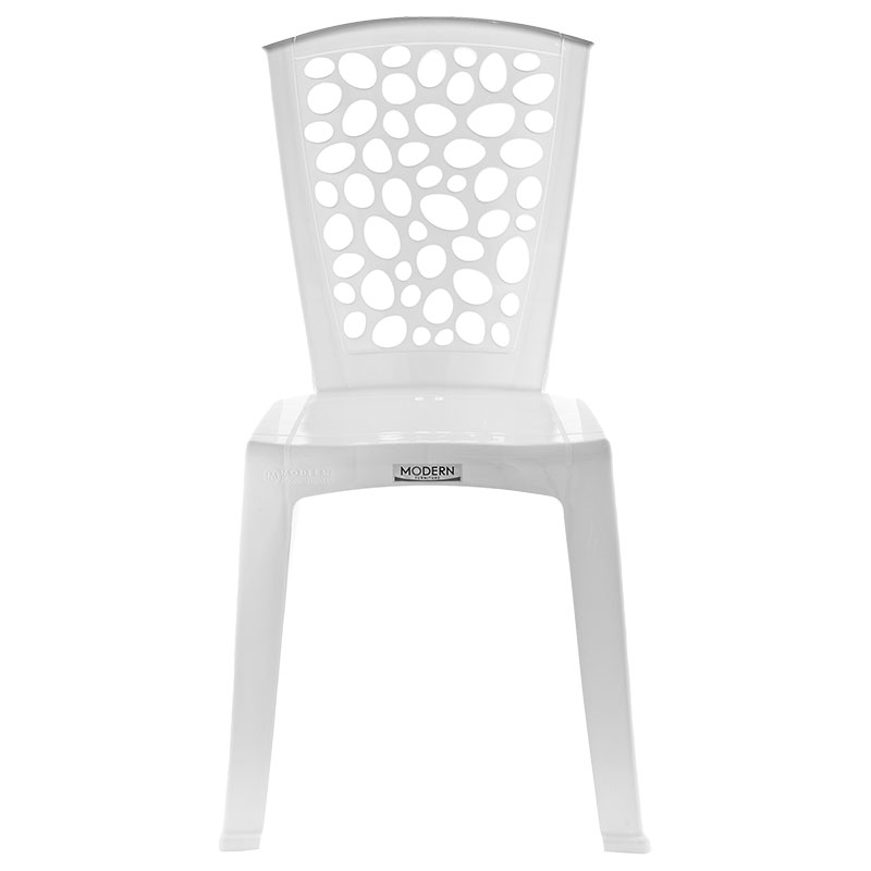 MODERN Plastic Chair with Arm Rest Model Honeycomb Assorted Color ...