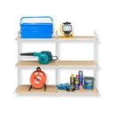 Thumbnail 3 of FLEXI ชุดชั้นวางไม้ติดผนัง 6 ชั้น (WxDxH) 1235x315x1004 มม.