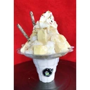 Thumbnail 3 of ลิงกล่องแก้ว ถ้วยพลาสติกใสสำหรับใส่บิงซู/น้ำแข็งใส รูปทรงดอกไม้ ไซส์ M [50 ชิ้น]