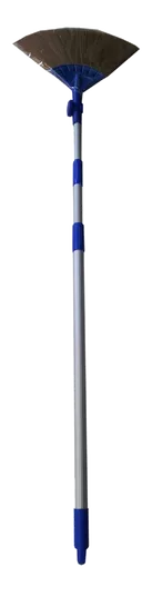 Thumbnail 3 of Dino Brand ไม้กวาดหยากไย่ปรับองศาได้ 180 องศา ด้ามอะลูมิเนียม ปรับได้ 2.5 เมตร สีน้ำเงินเส้นพารา x 6 ชิ้น