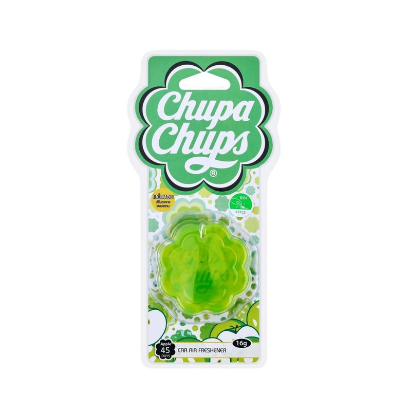 FreshTime X Chupa Chups ซิลิโคนหอมปรับอากาศ แขวนรถยนต์ กลิ่นแอปเปิ้ล ขนาด 16g