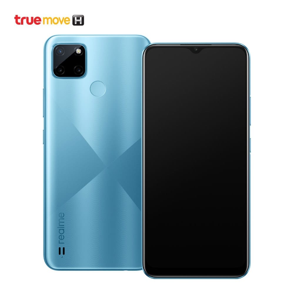 Realme C21Y-Blue (3/32GB) (รองรับเฉพาะซิมเครือข่ายทรูมูฟ เอช) พร้อมแถม ...