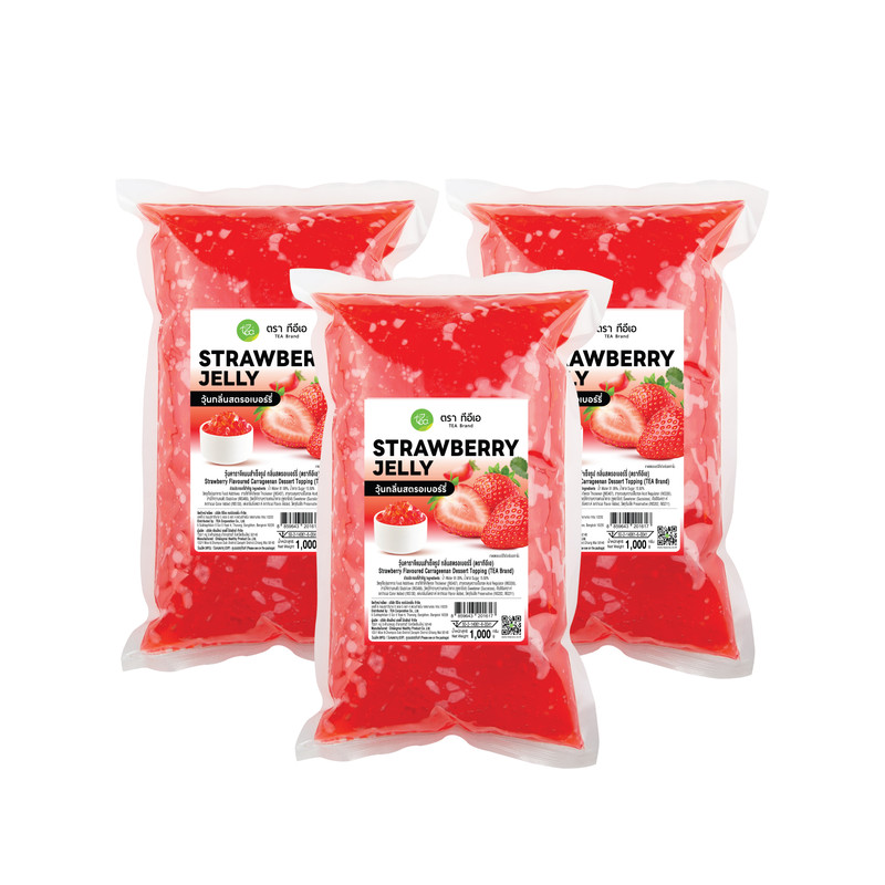 TEA Strawberry Jelly (1,000 g) x 3 Bags