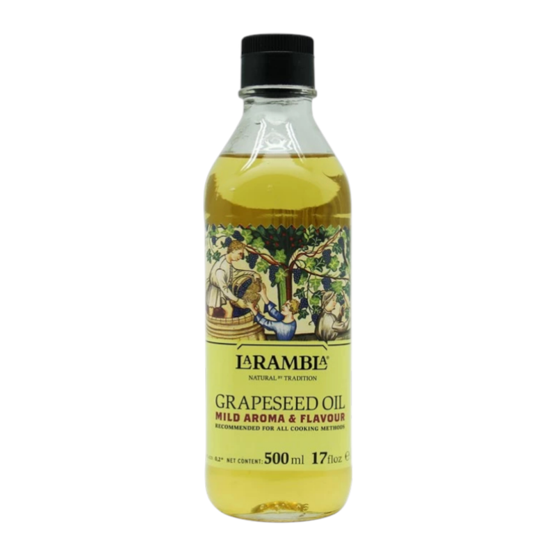 LA RAMBLA Grape Seed Oil 500 ml น้ํามันจากเมล็ดองุ่น นําเข้าจากประเทศสเปน