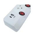 Thumbnail 3 of ดาต้า ปลั๊กไฟ Plug 3 Way 4 Switch 2 USB 3M. รุ่น HMWC4236