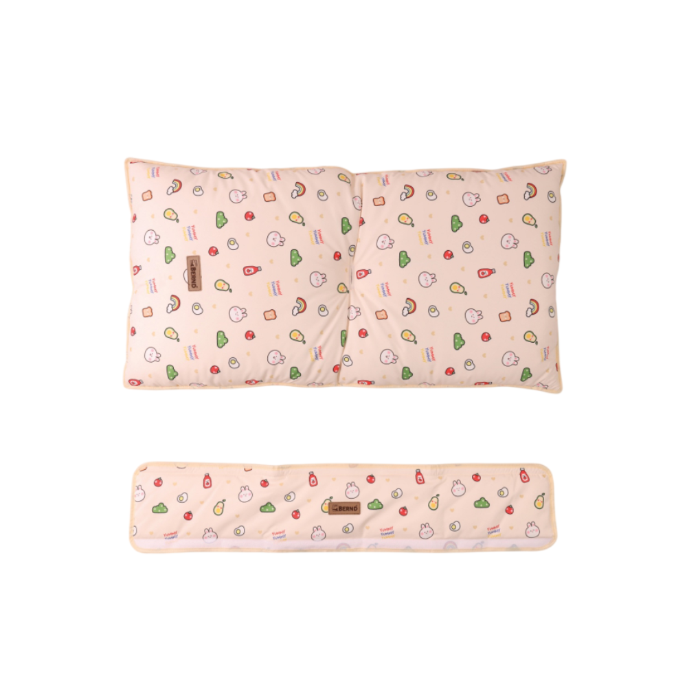 Bernd - Cushy Pet เบาะรองรถเข็น กันน้ํา สําหรับ Bernd รุ่น Bloom Pet โดยเฉพาะ พร้อมปลอกหุ้มด้ามจับด้านหน้า Happy Yummy(mini)