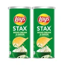 Thumbnail 1 of เลย์ สแตคส์ รสซาวครีมและหัวหอม 65 ก. x 2