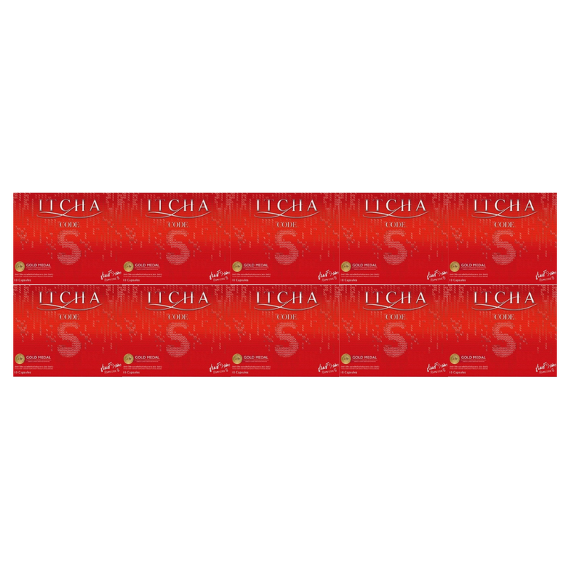 ITCHA CODE S อิชช่า โค้ด เอส สูตรใหม่ เบนซ์ พรชิตา & มิค (10 แคปซูล) 5 กล่อง + แถมฟรี 5 กล่อง