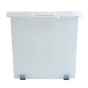 Thumbnail 3 of DIAMOND Storage Box with Wheel (Grade A) Clear color 100 l