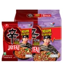 Thumbnail 1 of นงชิม เจ๊ไฝ บะหมี่กึ่งสำเร็จรูป รสต้มยำแบบแห้ง 130 ก. X 5