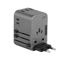 Thumbnail 3 of ENERGEA Universal Travel Adapter 35, 3A2C 35.5W Gunmetal
