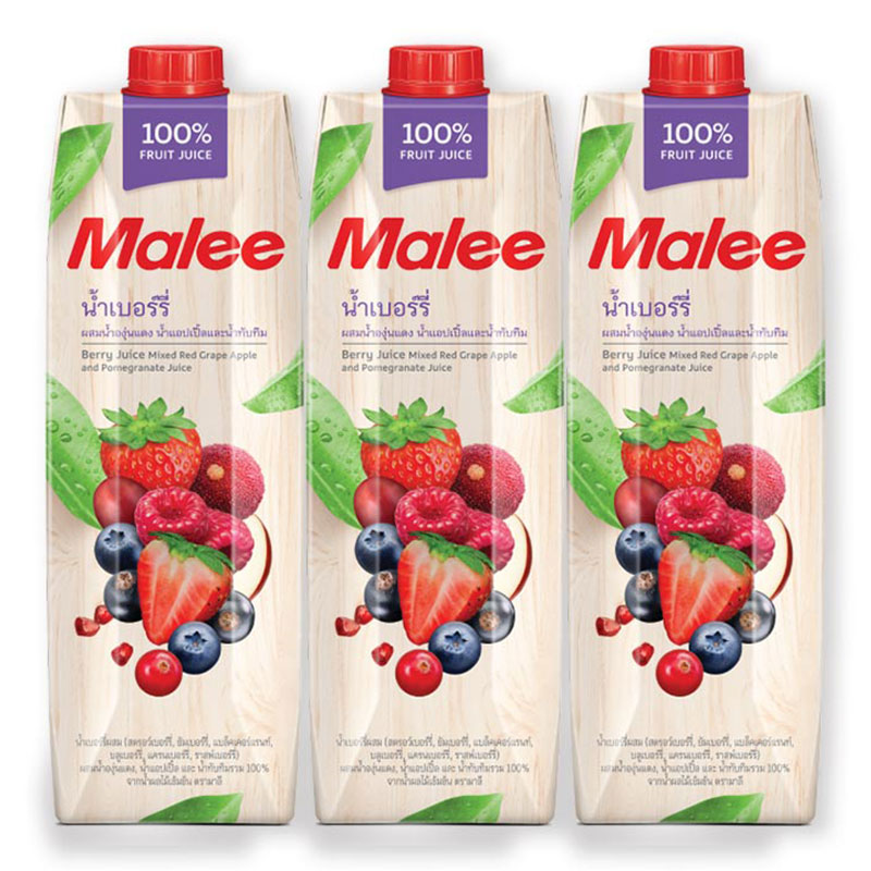 MALEE 100% Mixed Berry Juice 1 l x 3 | Makro PRO