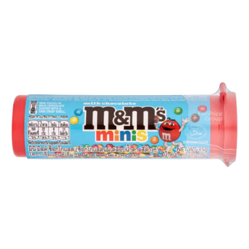 M&M's Mini Tube เอ็มแอนด์เอ็ม มินิทูป 35 กรัม