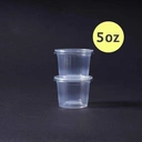 Thumbnail 2 of Matapat ถ้วยน้ำจิ้มแบบฝาแยก 3/4/5/6 ออนซ์ (5ออนซ์ รวมฝา (50ชุด)) พร้อมฝาปิดเรียบ ถ้วยพลาสติก ถ้วยน้ำจิ้ม ถ้วยพลาสติกใส กระปุกน้ำจิ้ม ราคารวมฝา (50ชุด)