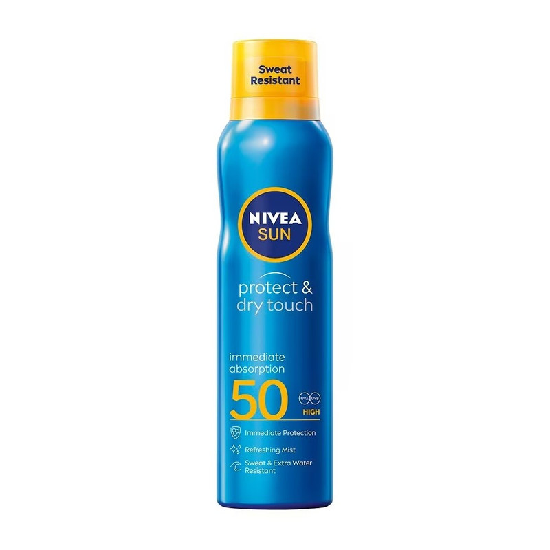 NIVEA Sun Protect & Dry Touch Refreshing Sun Spray SPF50 200 ml
