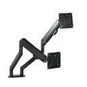 Thumbnail 2 of BEWELL Ergonomic Dual Monitor Arm (EA-07) Black