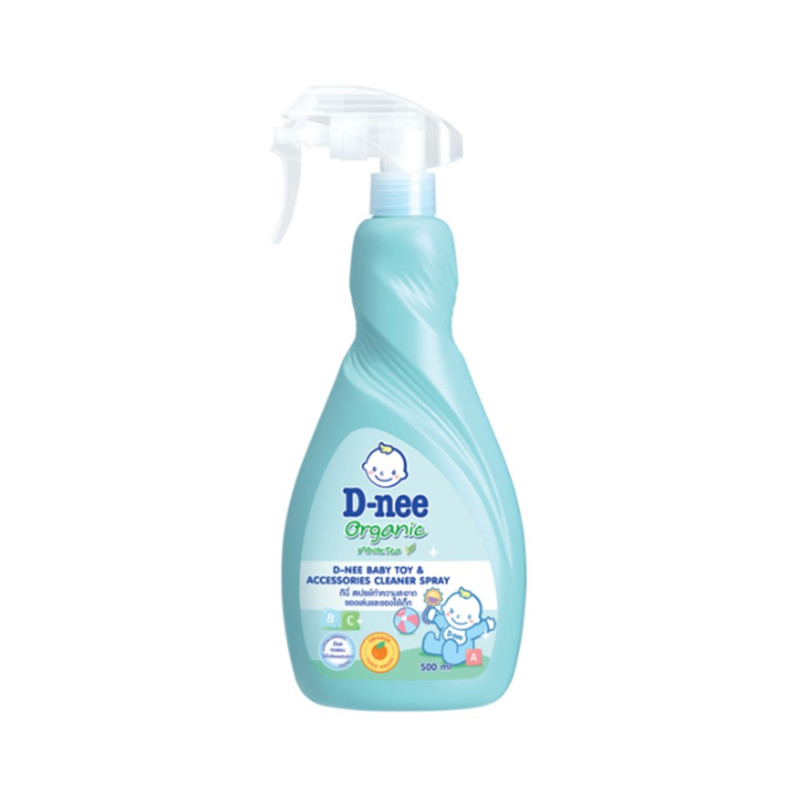 D-nee Baby Toy & Accessories Cleaner Spray Organic White Tea 500 ML.