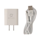 Thumbnail 1 of คิวพลัส อะแดปเตอร์ รุ่น TG07 2 ช่อง USB-A พร้อมสายชาร์จ USB-C สีขาว