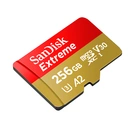 Thumbnail 2 of แซนดิสก์ เมมโมรี่การ์ด Extreme microSDXC V30 U3 C10 A2 รุ่น WSDSQXAV-256G-GN6MN ความจุ 256GB สีแดงทอง