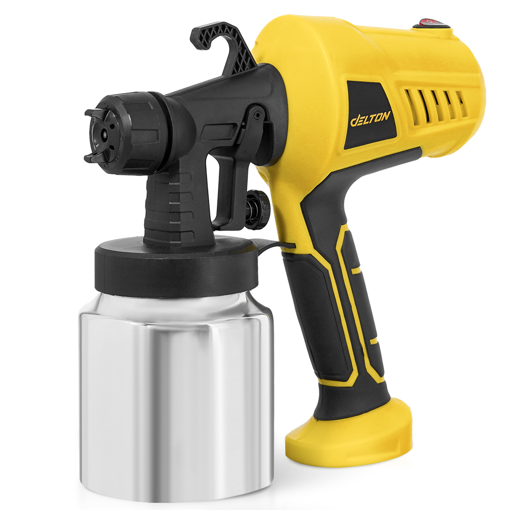 DELTON เครื่องพ่นสี กาพ่นสีไฟฟ้า 700 วัตต์ 1,000CC รุ่นงานหนัก PS-700G Electric Paint Spray Gun